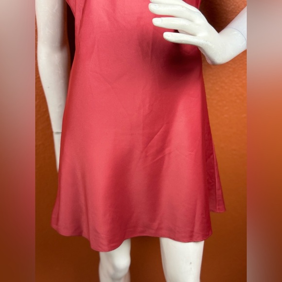 Lulu's Strappy Red Backless Dress Size Medium. E18 - Picture 9 of 13